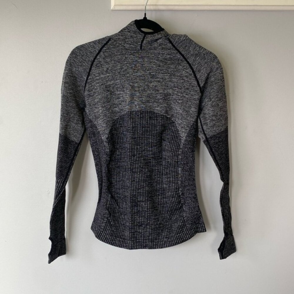 Black and Grey Athletic Hoodie